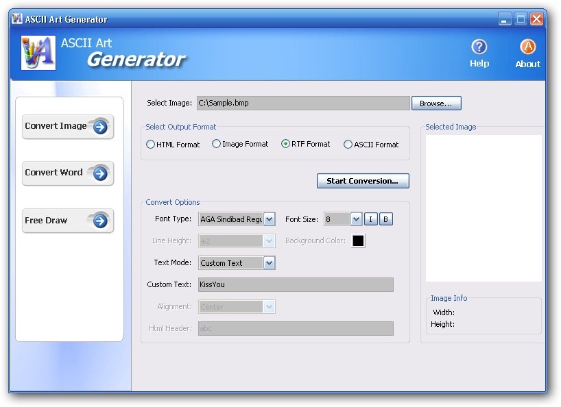 download ascii generator